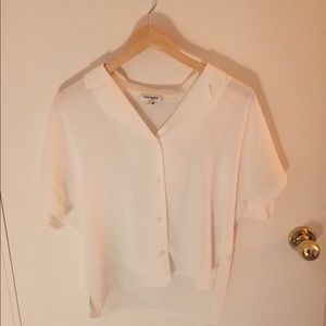 Frank & Oak Camp Collar Blouse